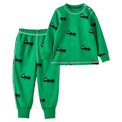 RYSON羊毛棉a类黑蚂蚁儿童家居服