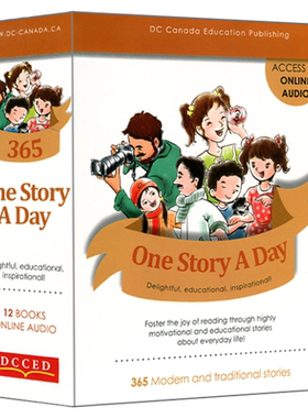 进口原版onestoryaday初中版绘本