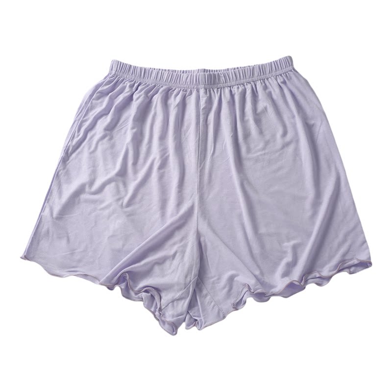 出口免文胸圆领套头睡衣女生竹纤睡衣/家居服套装