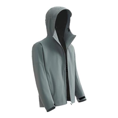 户外徒步登山服单层冲锋衣男女款