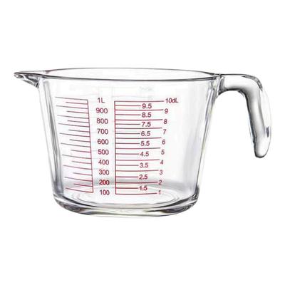 玻璃量杯带刻度耐高温家用大容量