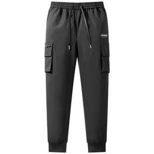jeep spirit吉普羽绒裤男女款东北防寒装备防风防水保暖冬季裤子