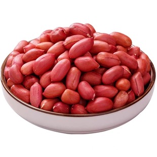 东北红皮花生米农家自产带壳四粒红花生米养胃商用新货散装花生果