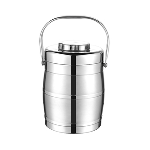 锋田宝商用保温饭桶工地不锈钢汤桶幼儿园多人用超大容量手提提锅