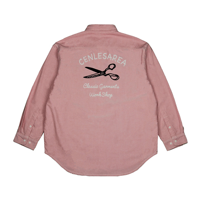 CENLES牛津纺工装长袖衬衫