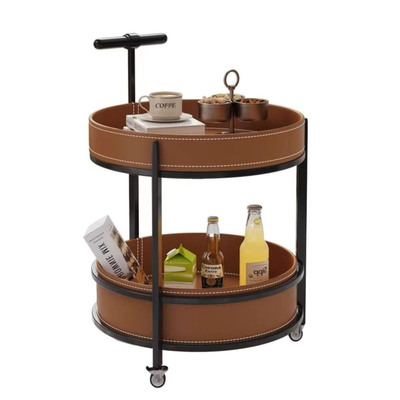 可移动小推车客厅沙发边几