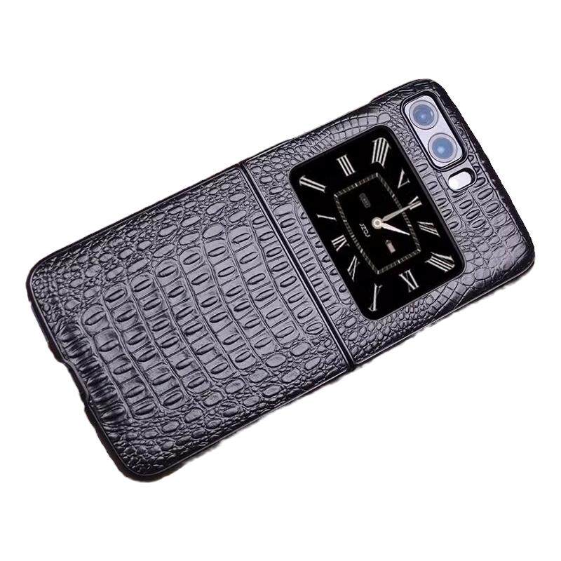 摩托罗拉Razr2022牛皮商务手机壳