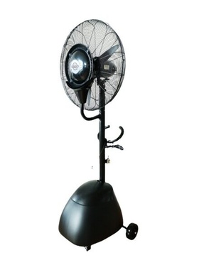 CE认证香港荣通（WINGTON）FS65MIT25寸落地喷雾风扇降温牛角扇