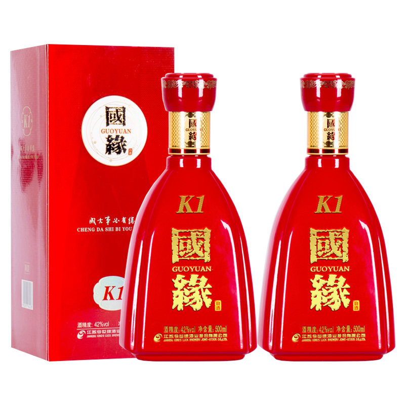 今世缘国缘K1柔雅型白酒宴请用酒