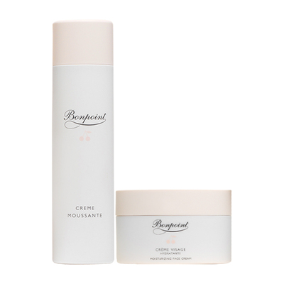 bonpoint面霜沐浴乳套组净肤舒缓