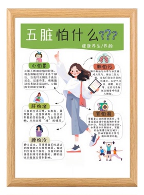 五脏怕什么养生相框摆台