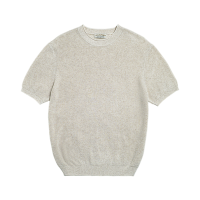 「绅痞」莱赛尔亚麻老钱风T恤