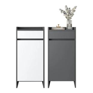 简约鞋柜家用门口室外小超窄小户型尺寸门外入户电梯口大容量鞋架