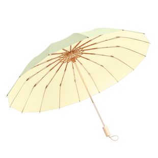 16骨防风太阳伞超强防晒防紫外线雨伞女晴雨两用遮阳高颜值UPF50+