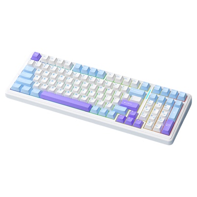 狼蛛F99机械键盘无线蓝牙三模台式电脑客制化办公游戏电竞专用