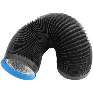 油烟机烟管道止逆阀家用铝箔伸缩厨房抽油吸油烟机排烟管风管配件