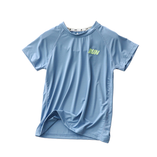 男童t恤短袖2025夏装薄款儿童速干冰丝上衣宝宝韩范大童男孩半袖