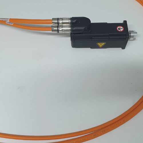 Rexroth 3-Phase PM Motor MS2N03-B0BYN-AMDH0-NNNNN-NN w/ Cabl