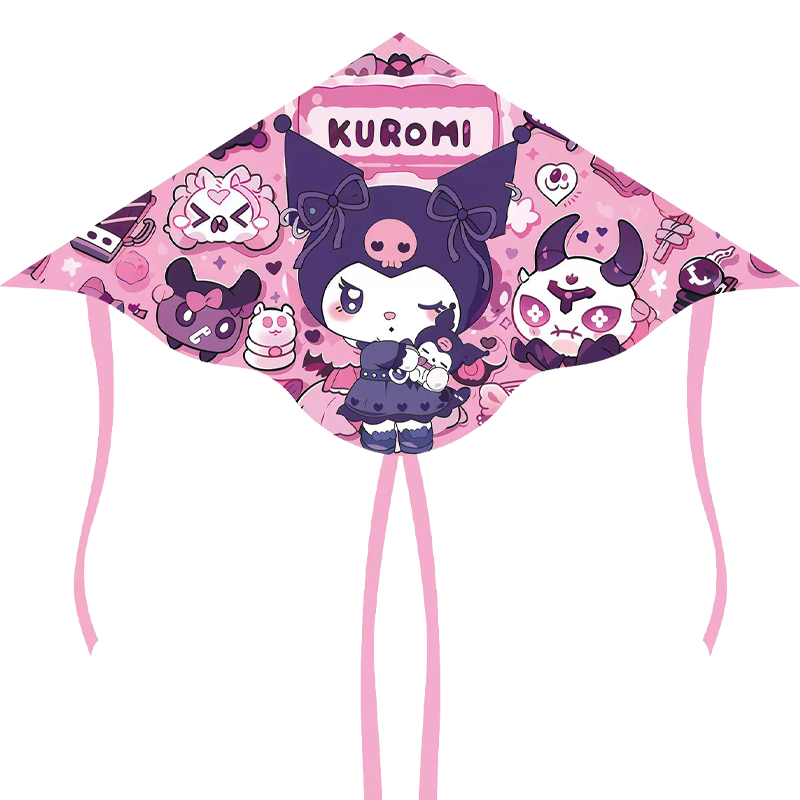 风筝儿童微风易飞2026年新款库洛米小孩专用潍坊卡通凤争女孩爱莎
