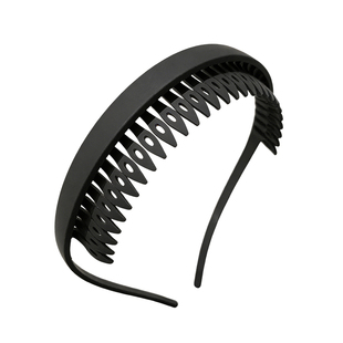 U型密齿眼镜发箍女日常外戴带齿防滑高颅顶头箍洗脸专用齿梳发卡