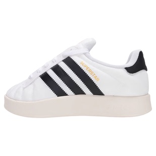 Adidas阿迪达斯男女经典复古厚底保暖贝壳头运动板鞋面包鞋IE1435