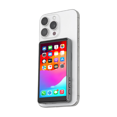 闪蛇手机无线自拍显示屏磁吸背屏