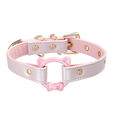 PUPPYRIDER可爱粉恋猫耳项圈女m
