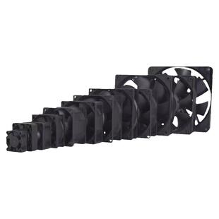 IP68防水风扇 4/5/6/7/8/9/12cm 12V24V36V48V防潮防湿耐高温风扇