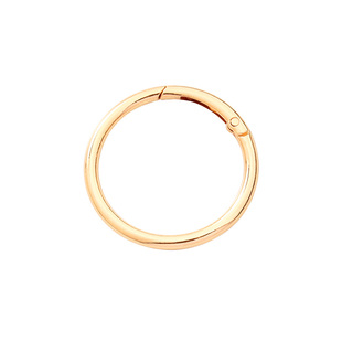 金属包包圆环扣斜跨包肩带开口环扣圈挂钩圆圈挂扣钥匙扣五金配件