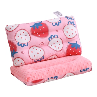 【特价】儿童枕头全棉安抚豆豆绒幼儿园小孩宝宝小枕头枕套可拆洗