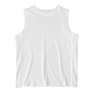短句先生【基础通勤】运动宽松坎肩汗背心男夏季休闲百搭无袖t恤