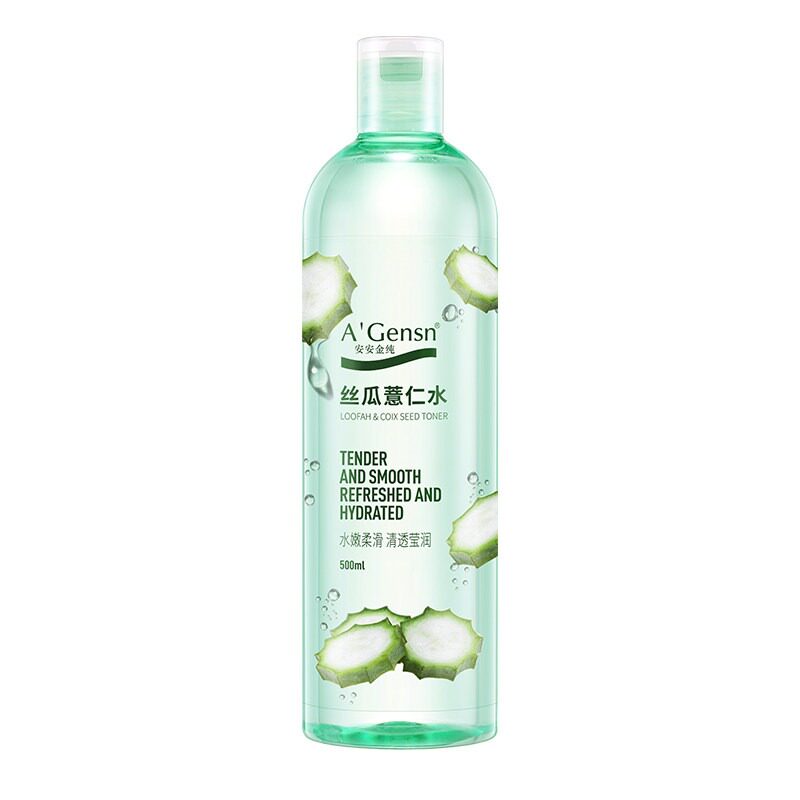 安安金纯丝瓜薏仁水滋润保湿爽肤