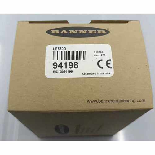 议价BANNER邦纳LE550D激光传感器适用