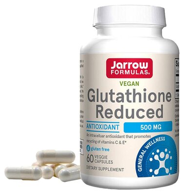 Jarrow Formulas还原型谷胱甘肽亮肤焕白护肝抗氧保健品