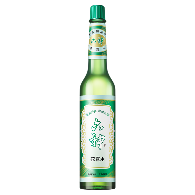 六神花露水经典香薰玻璃瓶老式驱蚊止痒喷雾防叮咬6神官方正品