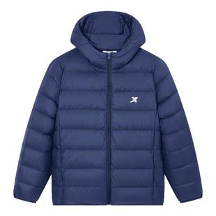 特步童装秋冬新款儿童羽绒服2026新款男大童轻薄款外套保暖防寒服