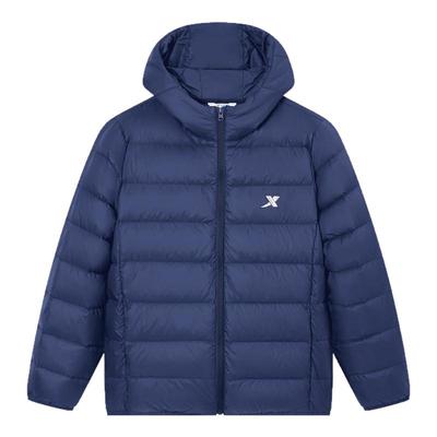 特步童装秋冬新款儿童羽绒服2025新款男大童轻薄款外套保暖防寒服