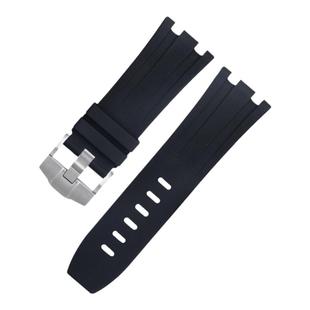 适用AP爱彼皇家橡树离岸42表盘15703 15710氟橡胶26470手表带0607