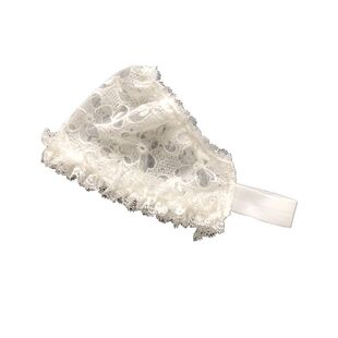 婴儿卤囟门帽夏季宝宝胎帽宽发带透气0-3-6个月新生儿纯棉空顶帽