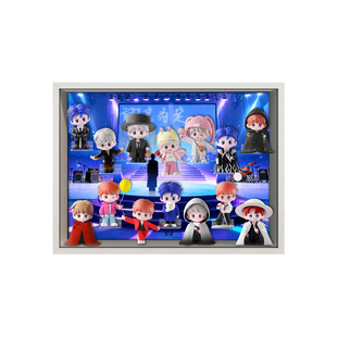 POP适用檀健次多见一次手办盲盒演唱会主题场景款展示盒收纳防尘