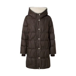 【长白山白鹅绒】ELSEWHERE珂思商场同款蓬松高克重长羽绒服女冬