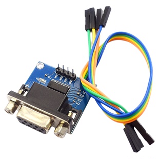 RS232转TTL模块2代 串口模块下载线小板刷机板MAX3232送4根杜邦线