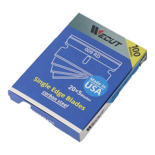 羽毛刀片单面保安刀片爆屏清洁小刀片修脚工业多用途美工