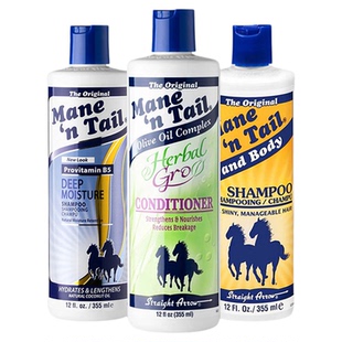 美国Mane ‘nTail箭牌马牌洗发水护发素草本保湿控油去屑无硅油