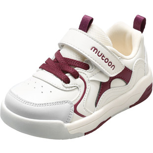 牧童宝宝学步鞋女童春秋时尚软底小白鞋幼儿轻便滑板鞋儿童男童鞋