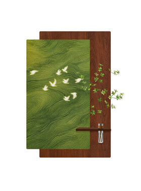 【小红书点赞爆款】中古风玄关画