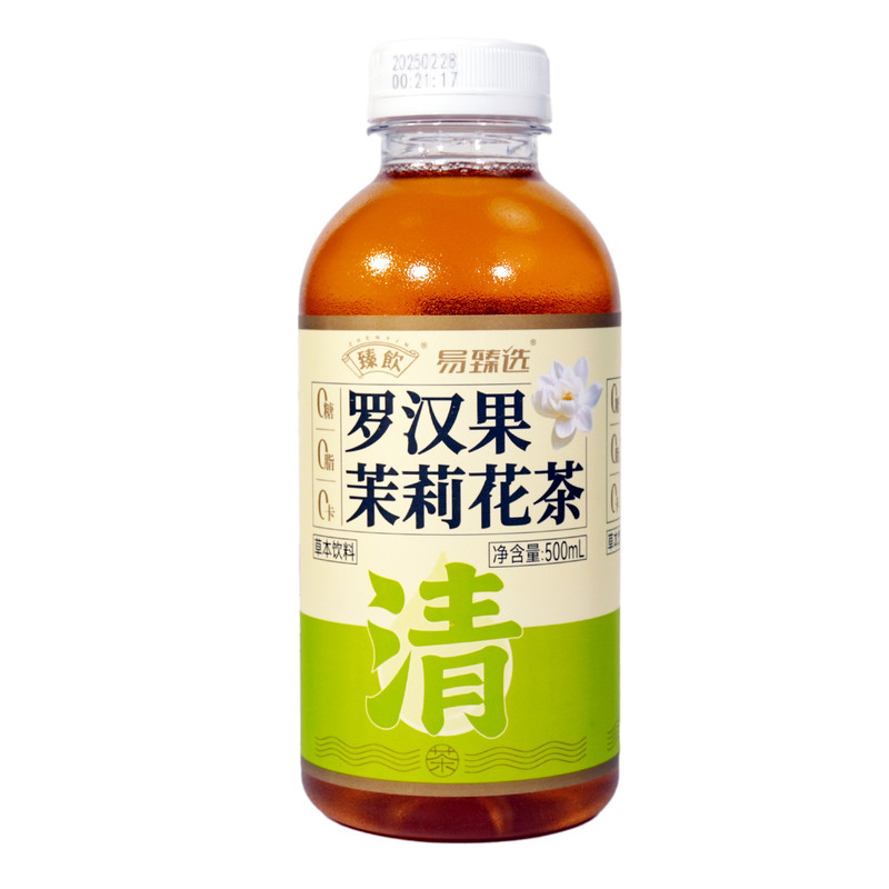 罗汉果茉莉花茶原味500mlX6瓶