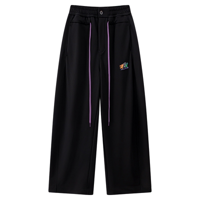 PSYCHOS动物印花宽松抽绳卫裤