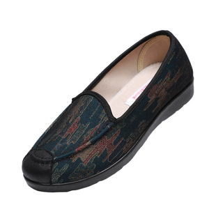 老北京布鞋闰月女款单鞋中老年妈妈红鞋老人本命年舒适防滑奶奶鞋