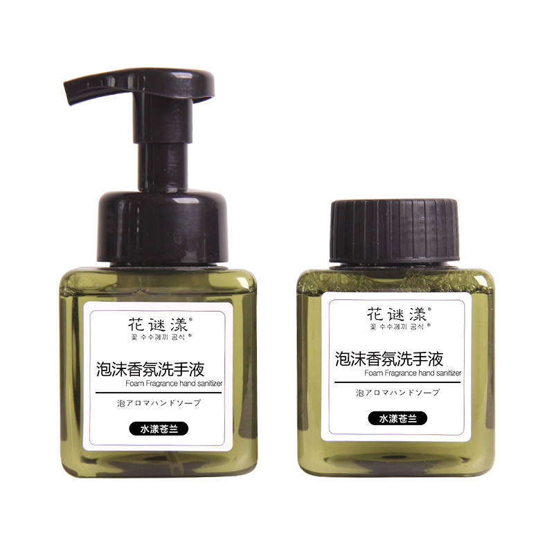 白茶抑菌清洁补充按压瓶